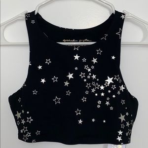 NWT Spiritual Gangster Star Bra Top